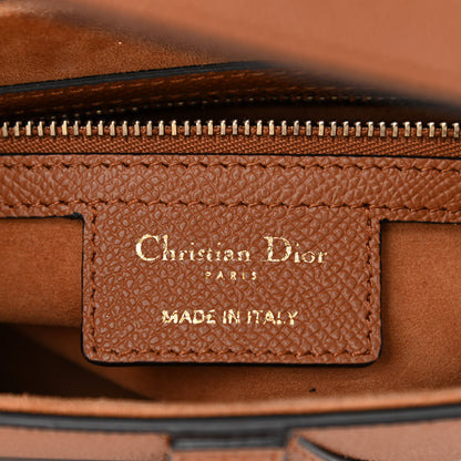 Christian Dior Grained Calfskin Saddle Bag Camello 6 of 11