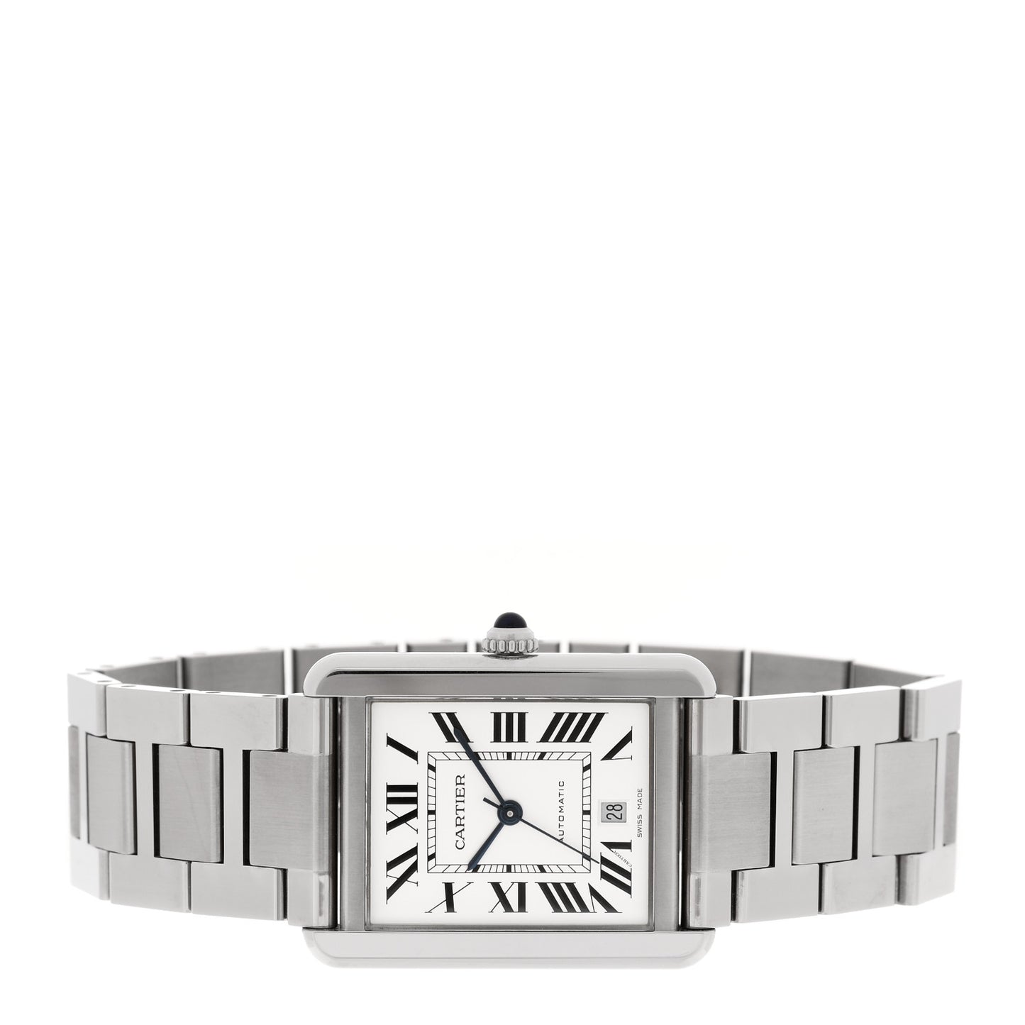 Stainless Steel 31mm Tank Solo Automatic Watch