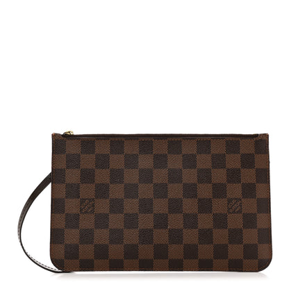Louis Vuitton Damier Ebene Neverfull MM GM Pochette 1 of 12