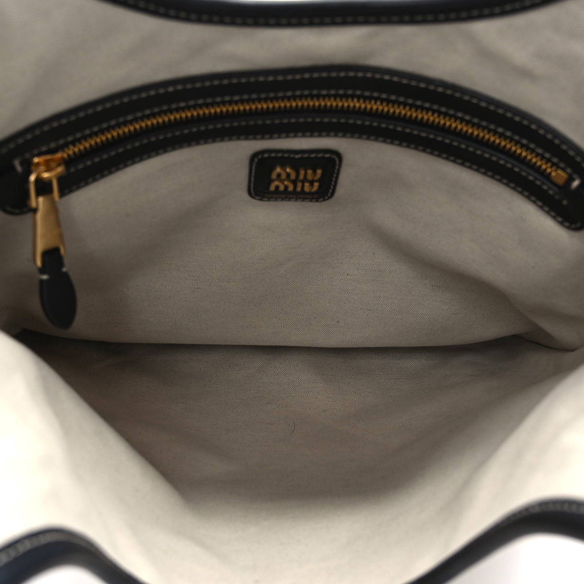 Miu Miu Nappa Ivy Bag Black 4 of 8