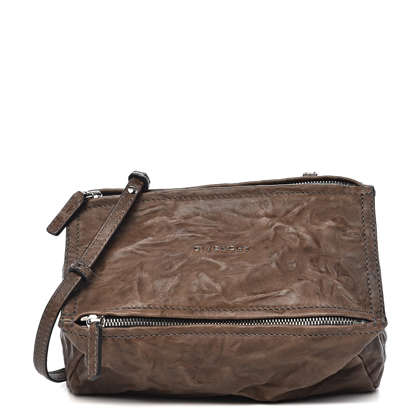 Tumbled Sheepskin Mini Pandora Charcoal