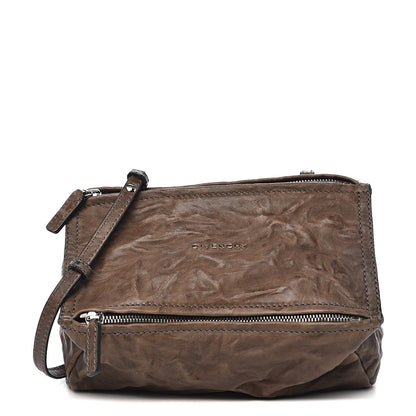 Givenchy Tumbled Sheepskin Mini Pandora Charcoal 1 of 10