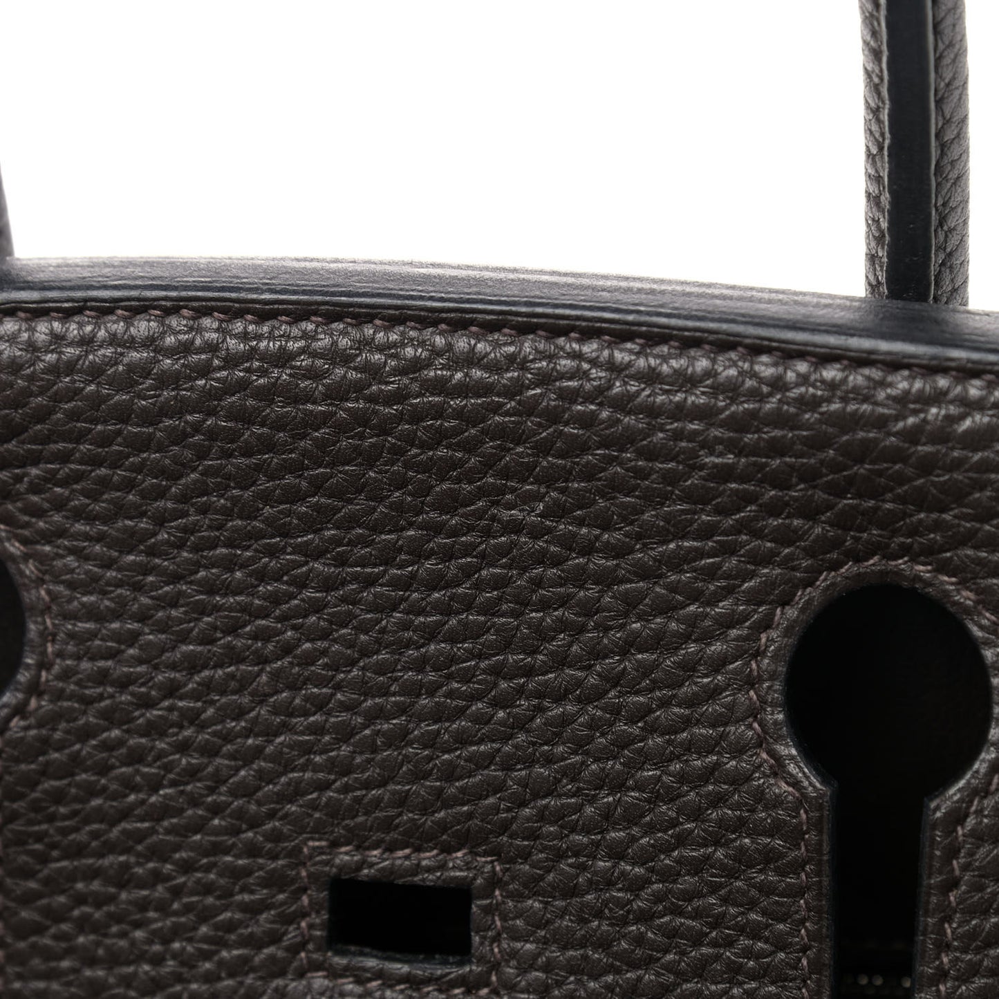 Taurillon Clemence Birkin 30 Chocolate