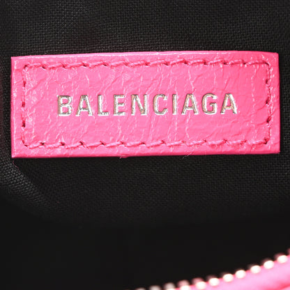 Balenciaga Agneau Arena Le Cagole Shoulder Bag XS Hot Pink 7 of 12