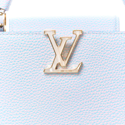 Louis Vuitton Taurillon Summer Stardust Capucines BB Lilas Purple 7 of 9