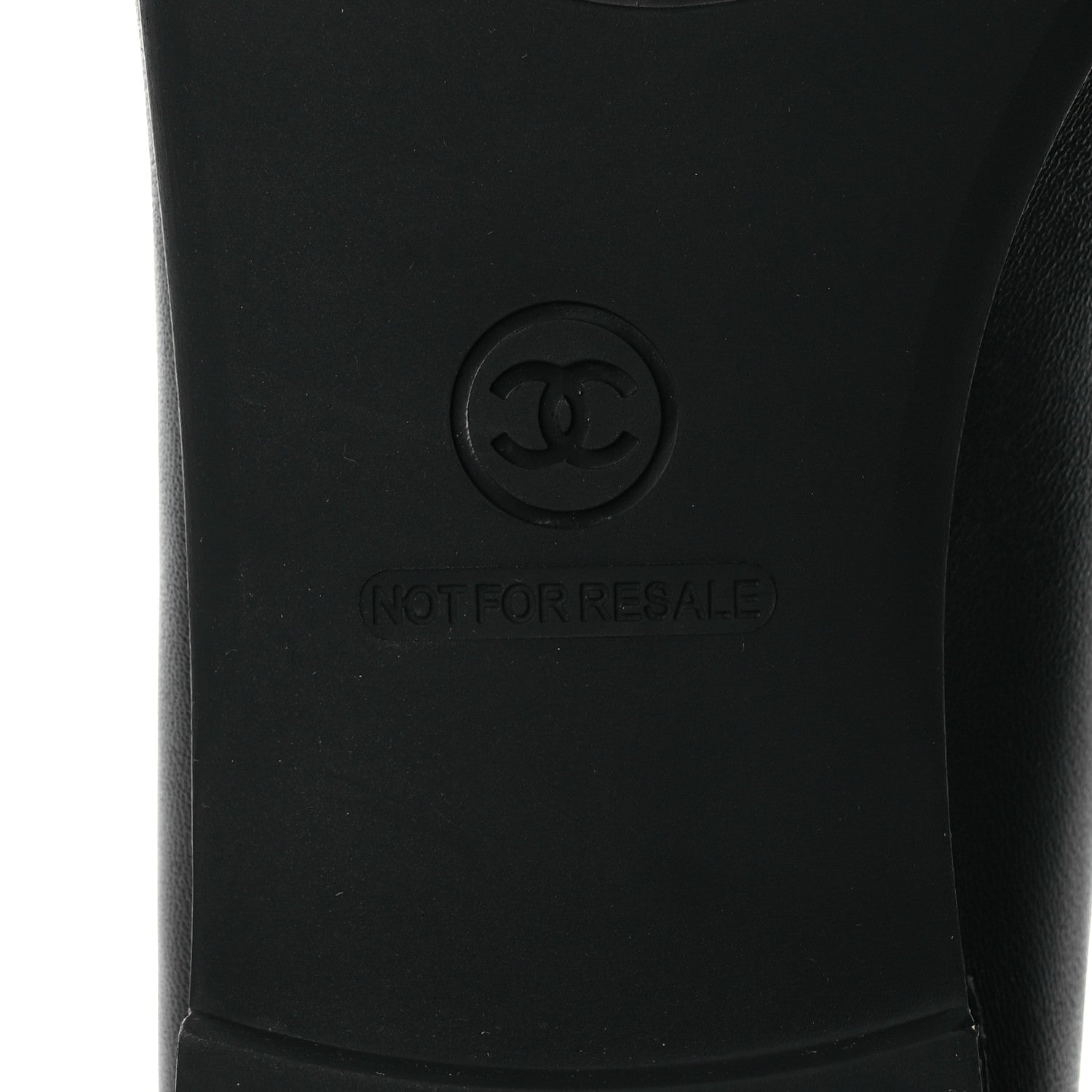 Chanel Lambskin Cap Toe CC Uniform Ballerina Flats 38 Black 8 of 12