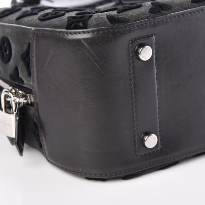 Louis Vuitton Monogram Suede Tuffetage Deauville Cube Gris 10 of 11