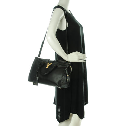 Saint Laurent Calfskin Small Classic Y Cabas Black 2 of 7