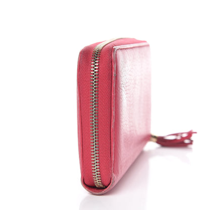 Gucci Pebbled Calfskin Soho Zip Around Wallet Pink 7 of 14