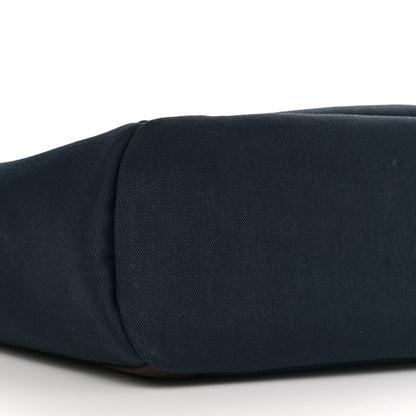 Hermes Toile Sac De Pansage Groom Bleu Navy Feu 10 of 11
