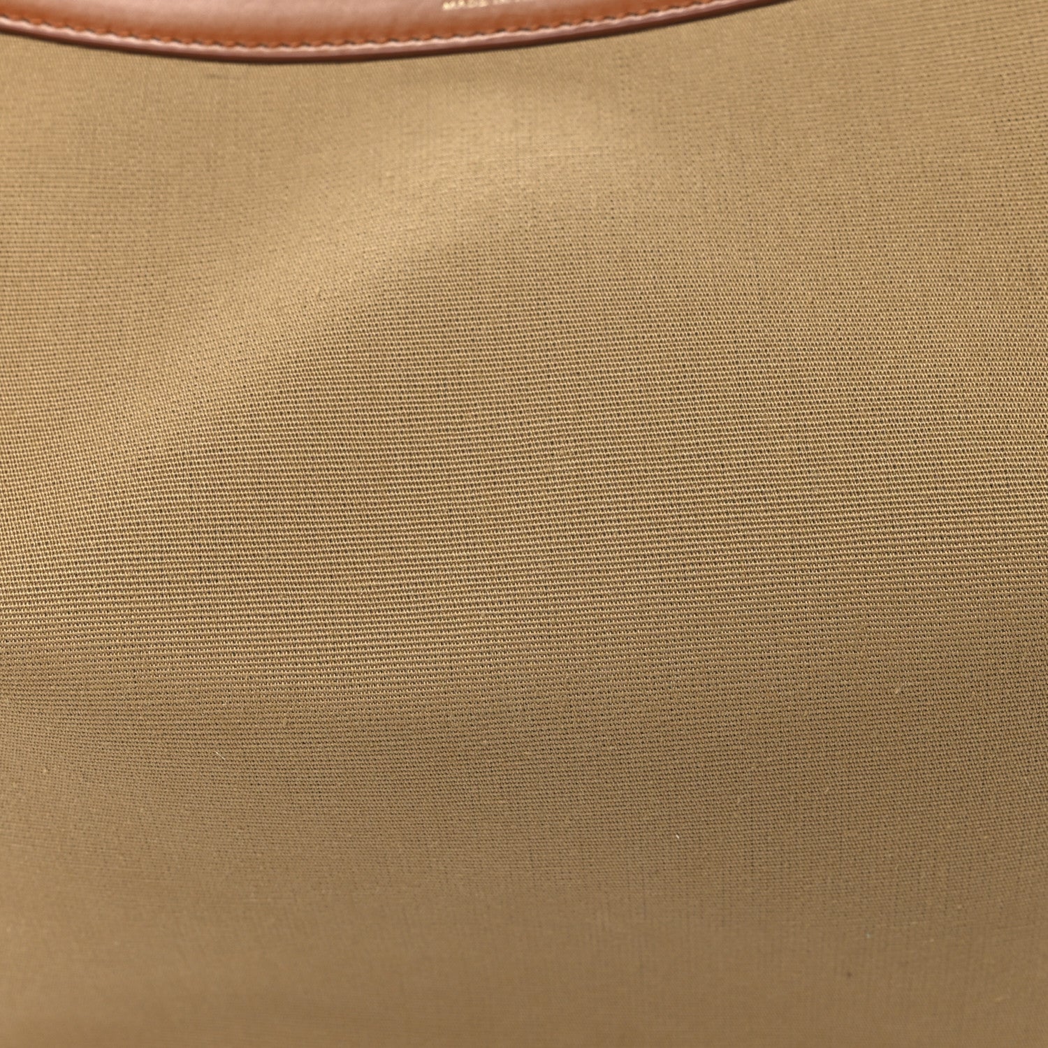 Khaite Canvas Calfskin Augustina Hobo Tan Honey 8 of 10