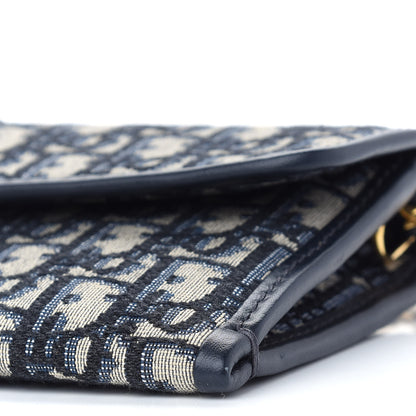 Christian Dior Oblique 30 Montaigne Chain Pouch Blue 8 of 8