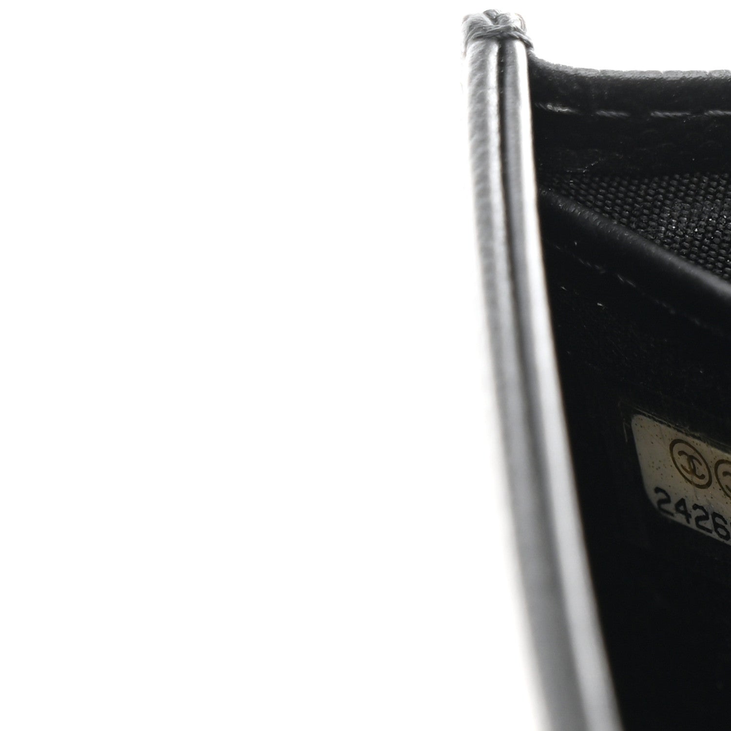 Chanel Caviar Envelope Long Wallet Black 9 of 10
