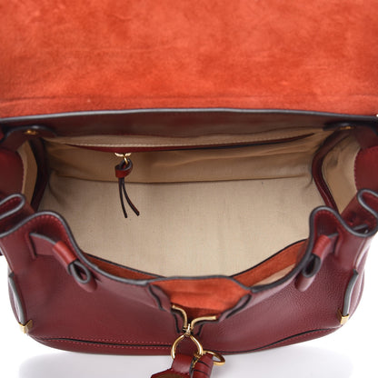 Chloe Calfskin Small Owen Flap Bag Sienna Red 5 of 7