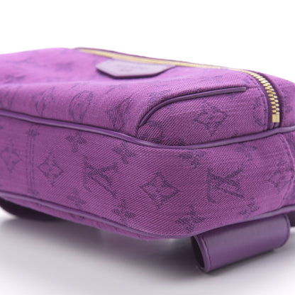 Louis Vuitton Denim Monogram Outdoor Bumbag Purple 10 of 10
