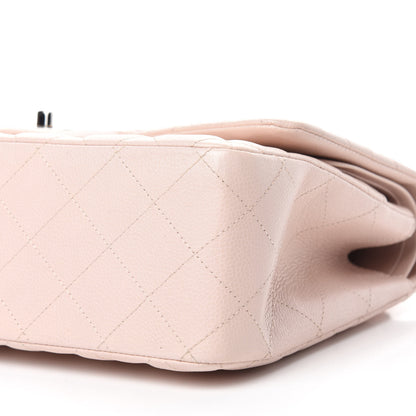Chanel Caviar Quilted Jumbo Double Flap Light Pink 7 of 11