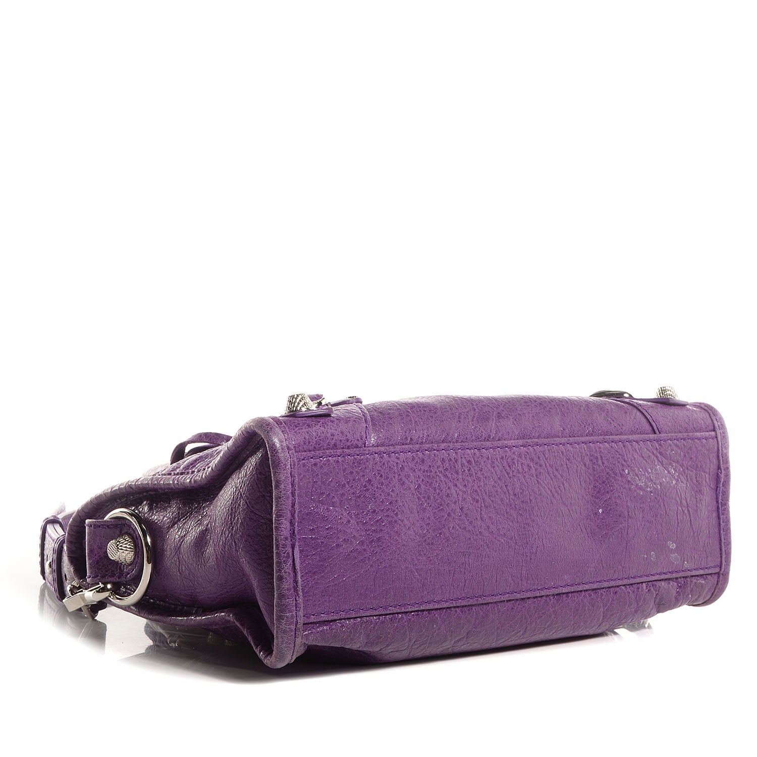 Balenciaga Agneau Giant 12 Silver Hardware Mini City Ultraviolet 5 of 11