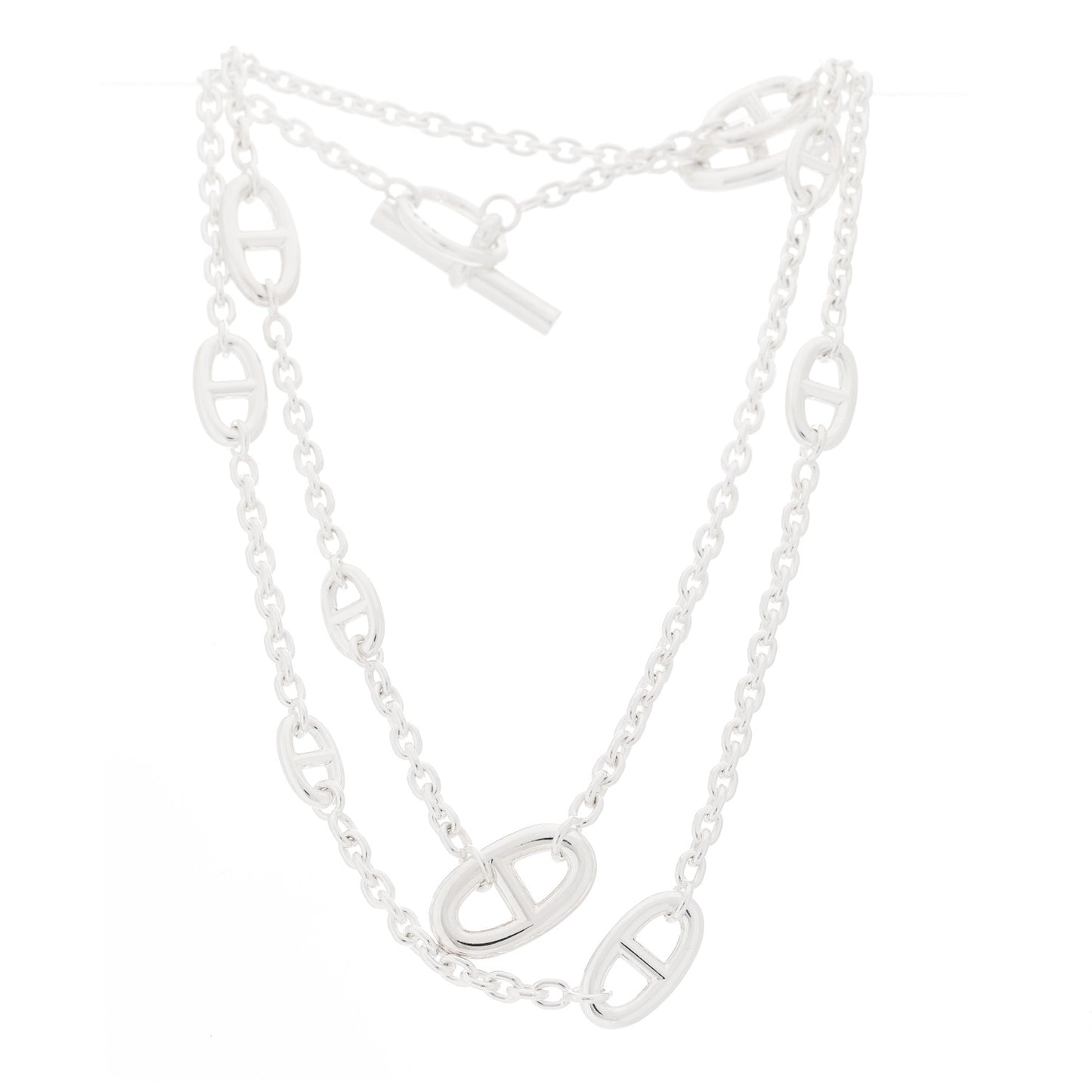Sterling Silver Farandole Necklace 80