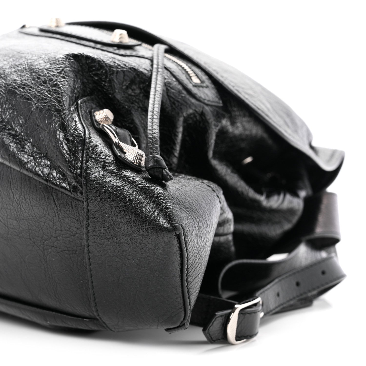 Balenciaga Agneau Giant 12 Silver Hardware S Traveler Backpack Black 11 of 11