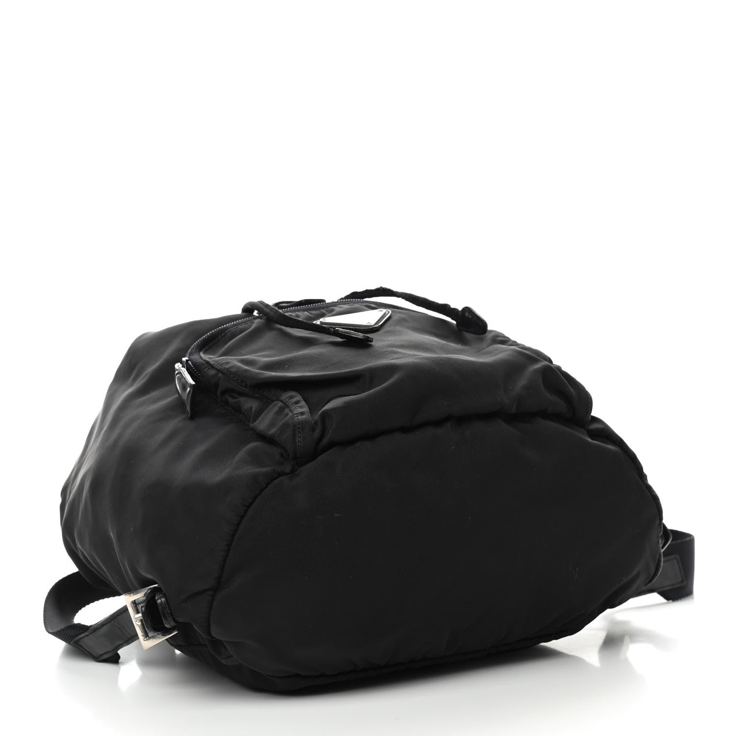 Prada Tessuto Nylon Backpack Black 3 of 9