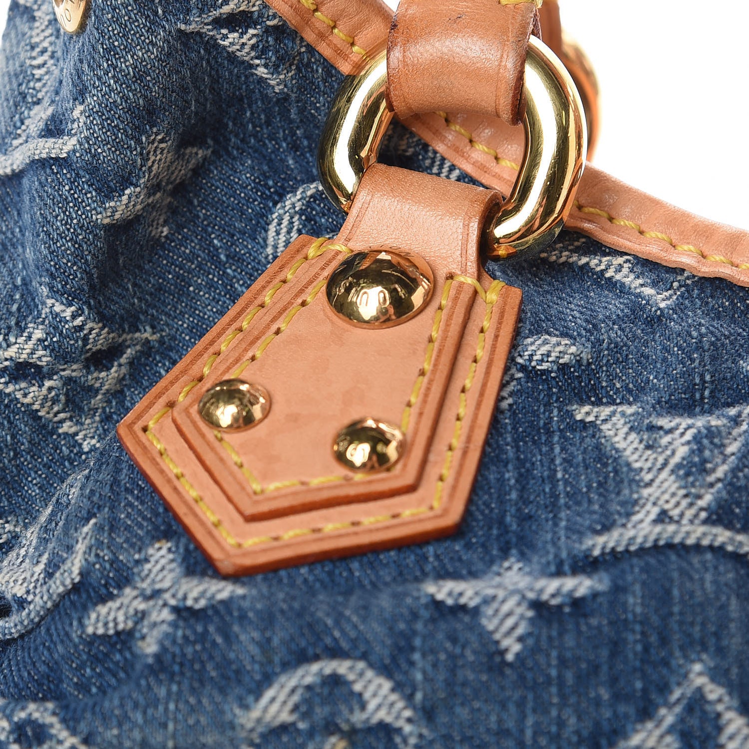 Louis Vuitton Monogram Denim Pleaty Blue 12 of 16