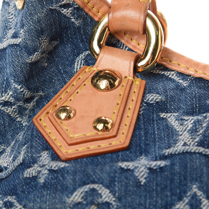 Louis Vuitton Monogram Denim Pleaty Blue 12 of 16