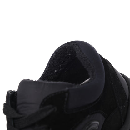 Chanel Nylon Calfskin Suede CC Sneakers 36.5 Black 9 of 18