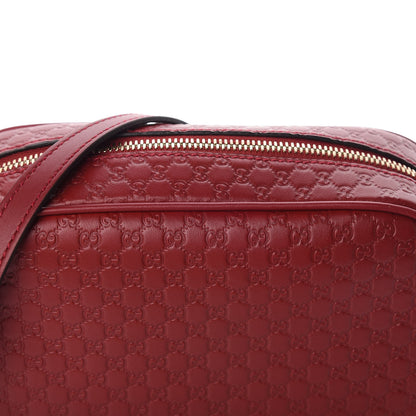 Gucci Microguccissima Mini Bree Messenger Bag Red 10 of 10