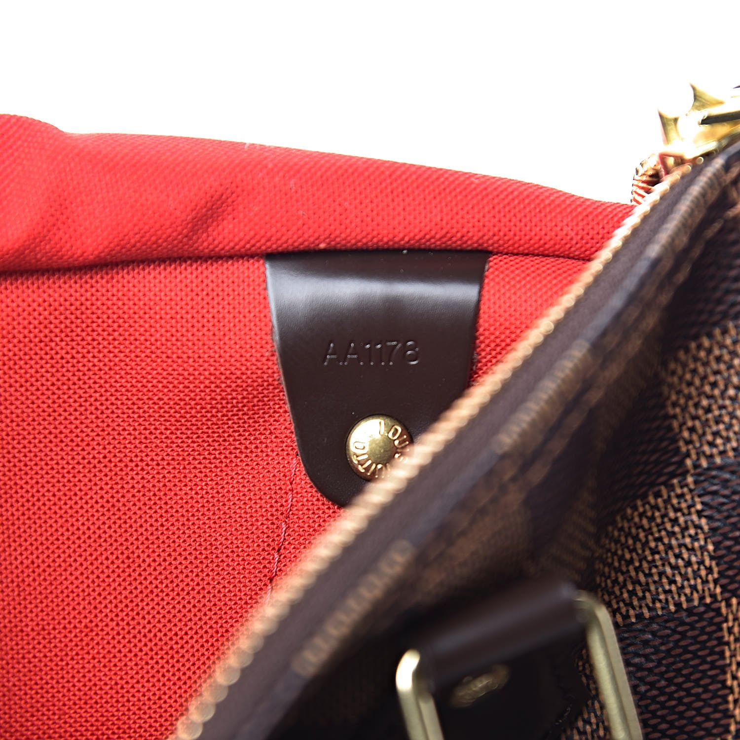 Louis Vuitton Damier Ebene Speedy Bandouliere 25 8 of 12