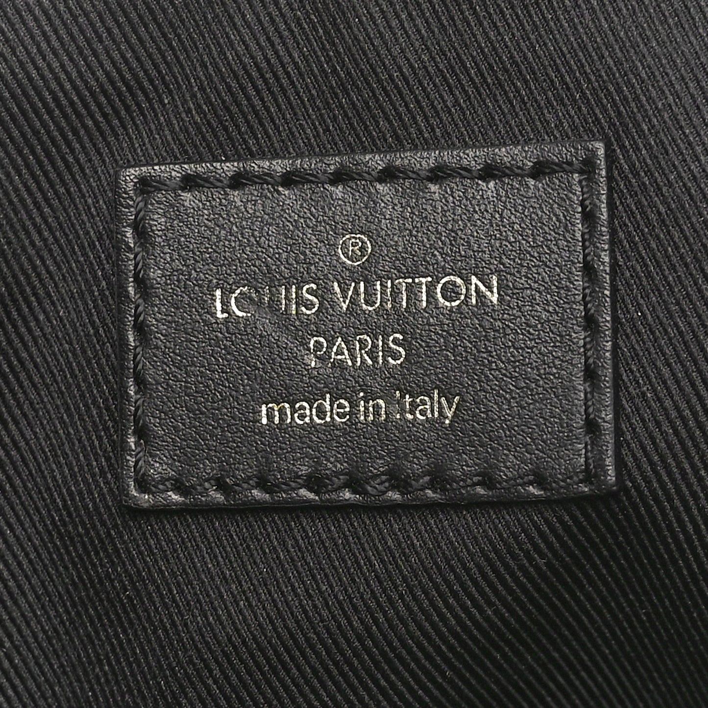 Damier Ebene Odeon Tote MM Black