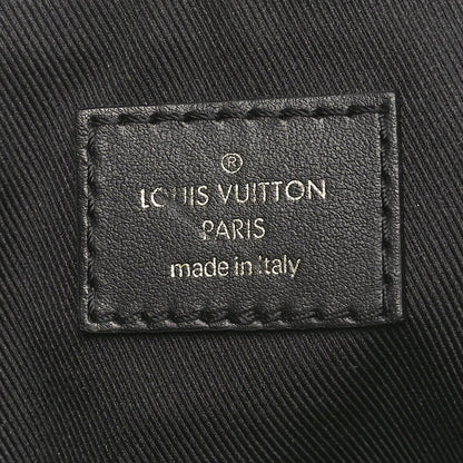 Louis Vuitton Damier Ebene Odeon Tote MM Black 6 of 9