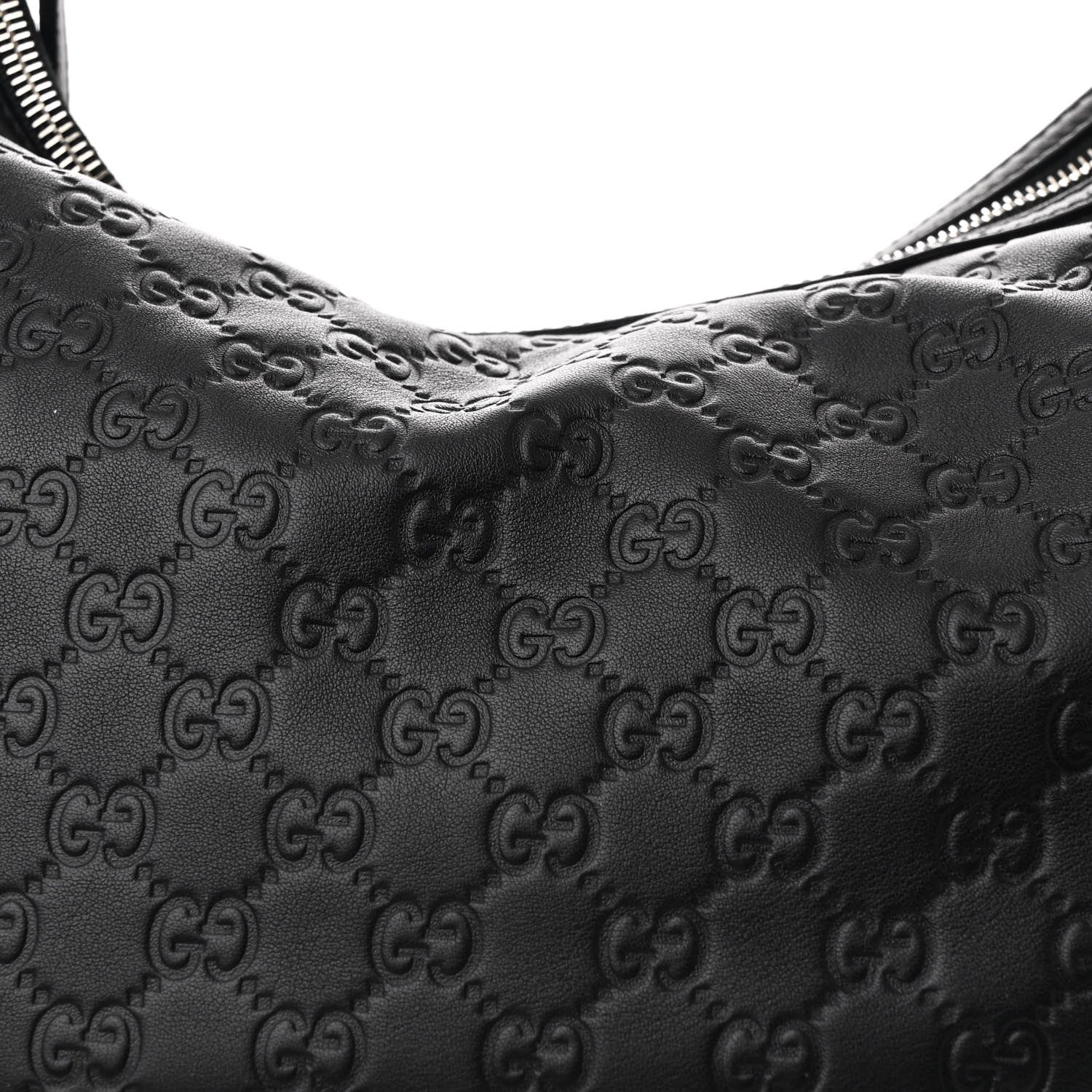 Gucci Guccissima Large GG Twins Hobo Black 8 of 10