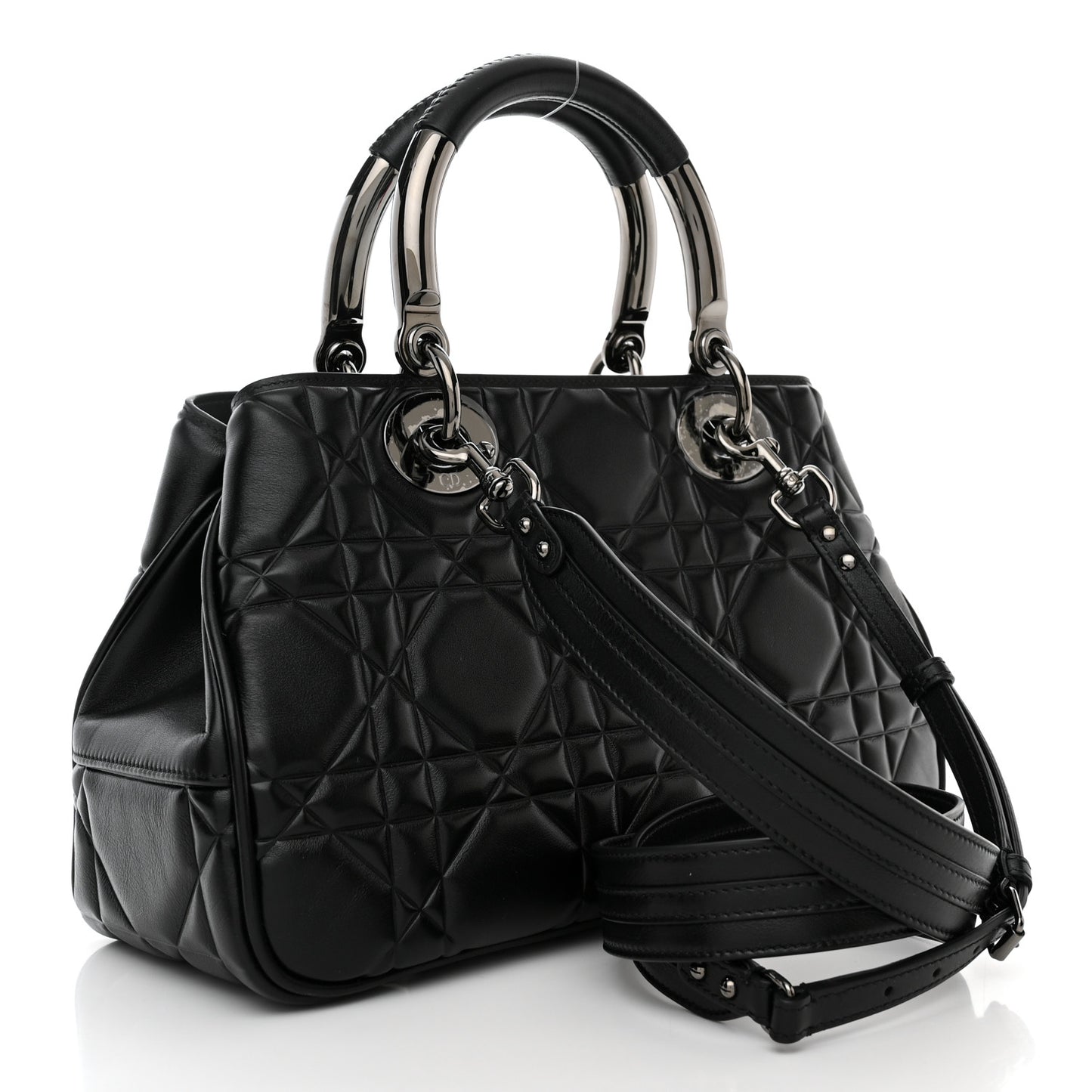 Lambskin Cannage The Lady 95.22 Black