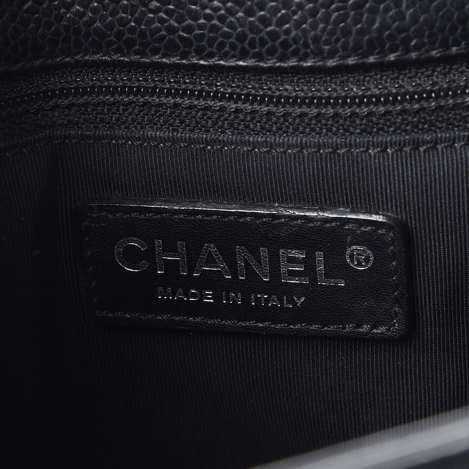 Chanel Caviar Quilted Grand Shopping Tote GST Black 6 of 20