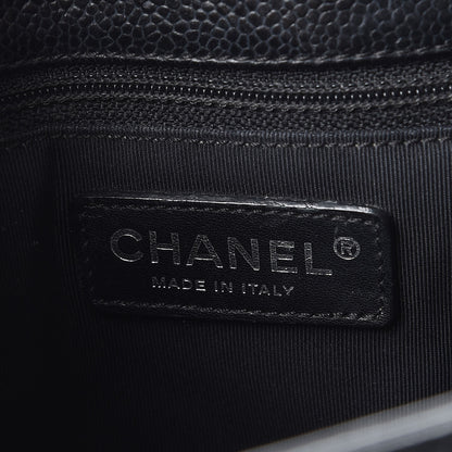 Chanel Caviar Quilted Grand Shopping Tote GST Black 6 of 20