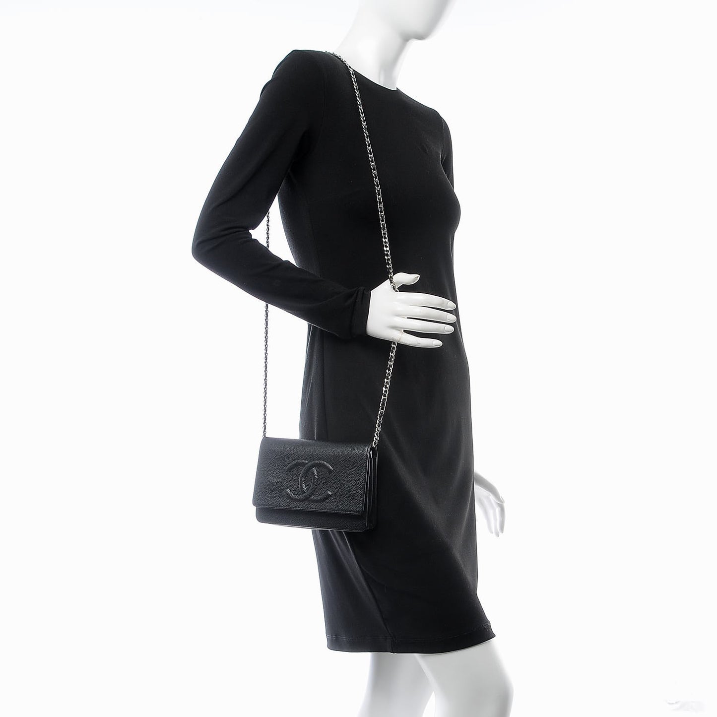 Caviar Timeless CC Wallet On Chain WOC Black