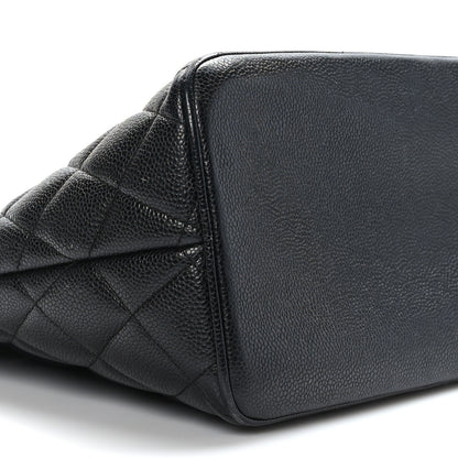 Chanel Caviar Quilted Medallion Tote Black 8 of 9