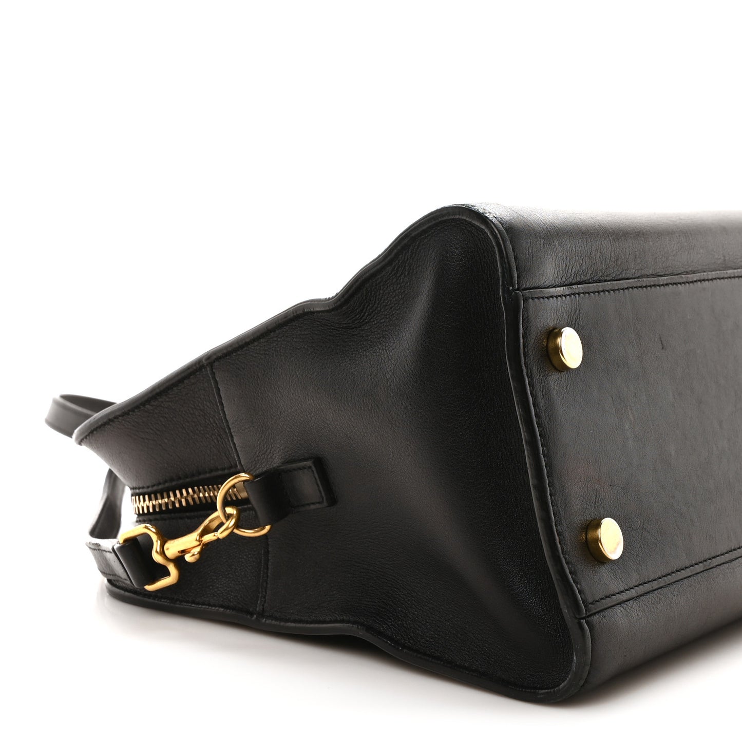 Smooth Calfskin Small Monogram Cabas Black