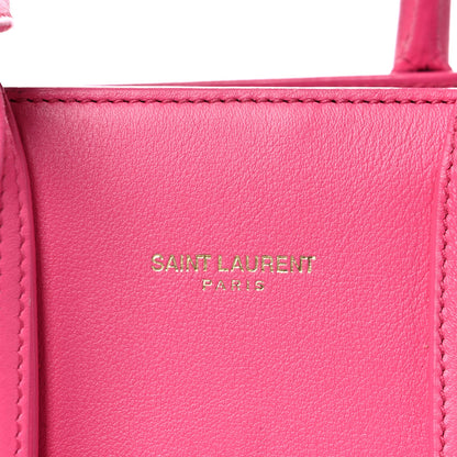 Saint Laurent Calfskin Nano Sac De Jour Lipstick Fuchsia 13 of 24