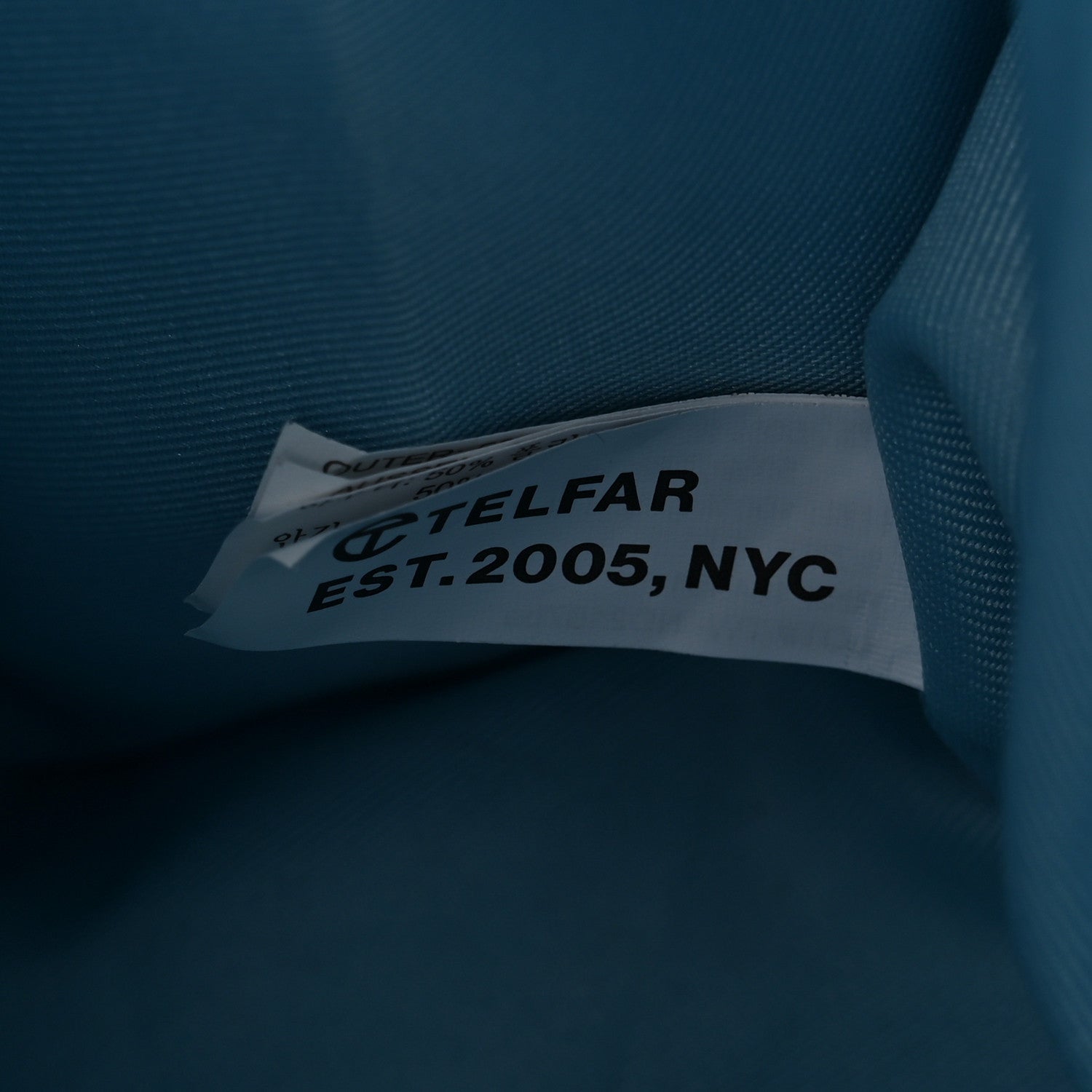 Telfar Vegan Leather Medium Shopping Bag Pool Blue 7 of 19