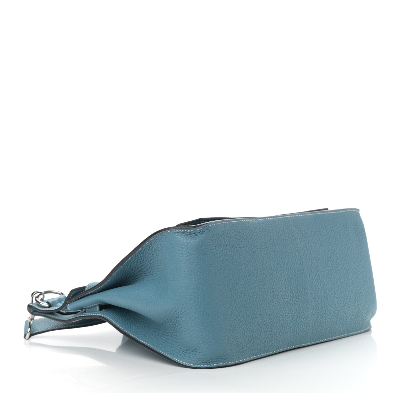 Hermes Taurillon Clemence Jypsiere 34 Blue Jean 3 of 11