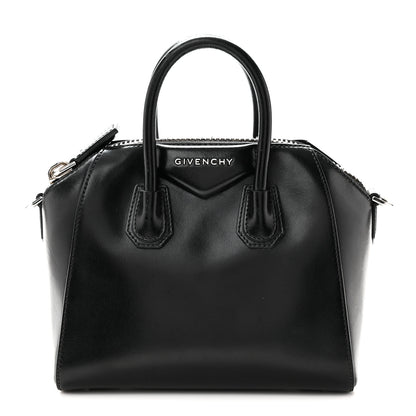Givenchy Shiny Lord Calfskin Mini Antigona Black 1 of 10