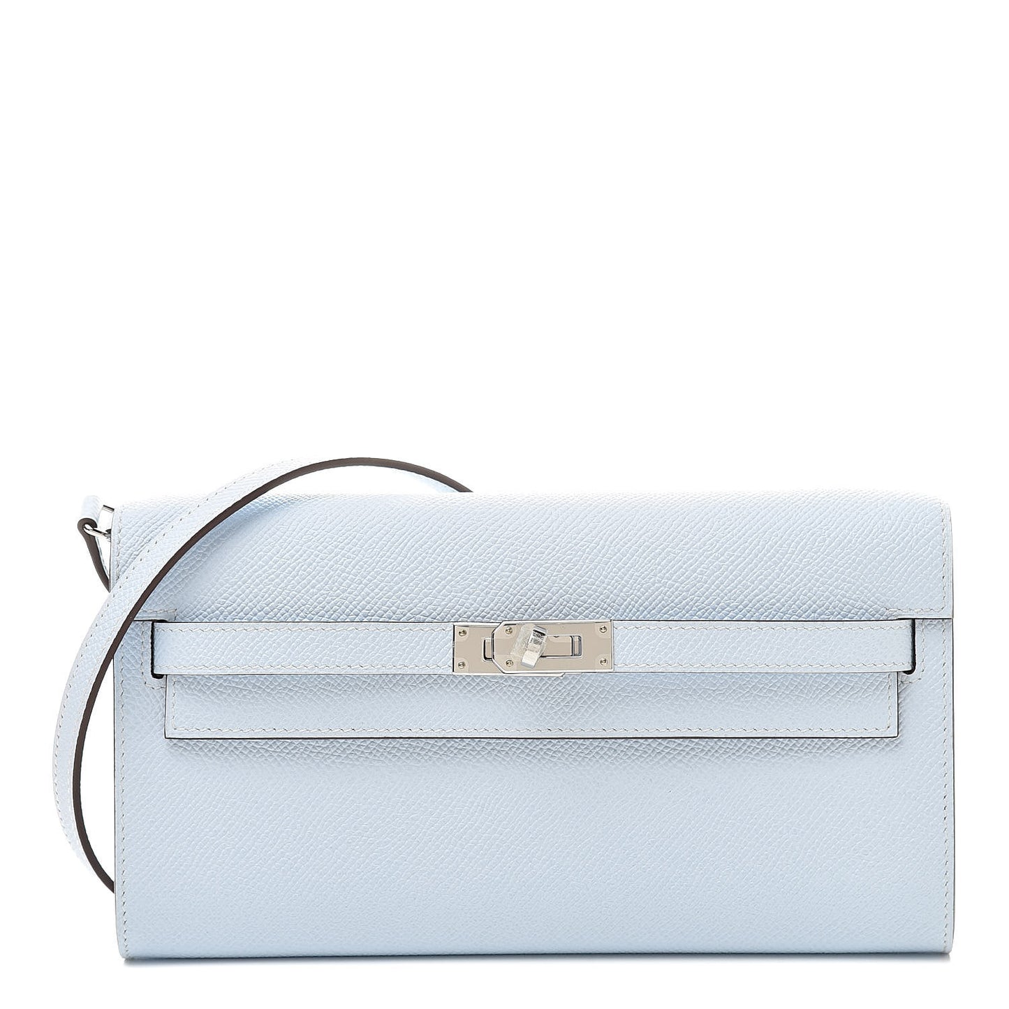 Epsom Kelly Wallet To Go Bleu Brume