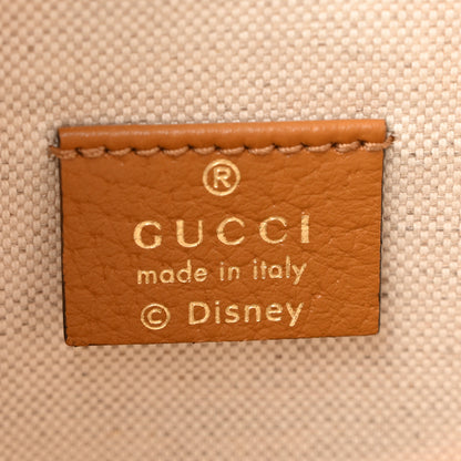 Gucci X DISNEY Mini Vintage GG Supreme Monogram Bucket Bag Beige Vintage Sun Oil 6 of 10