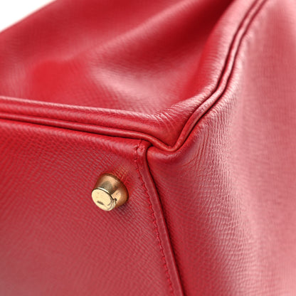 Hermes Epsom Kelly Retourne 32 Rouge Vif 14 of 14