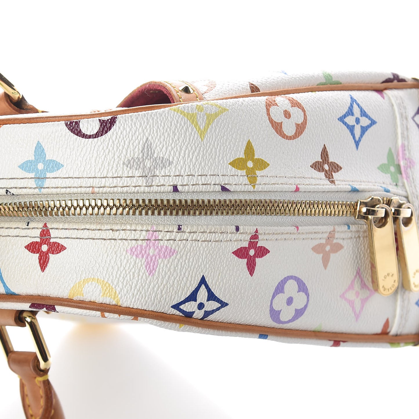 Monogram Multicolor Trouville White