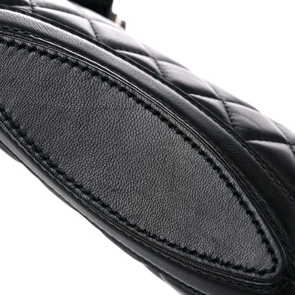 Alexander McQueen Lambskin Quilted De Manta Clutch Black 11 of 12