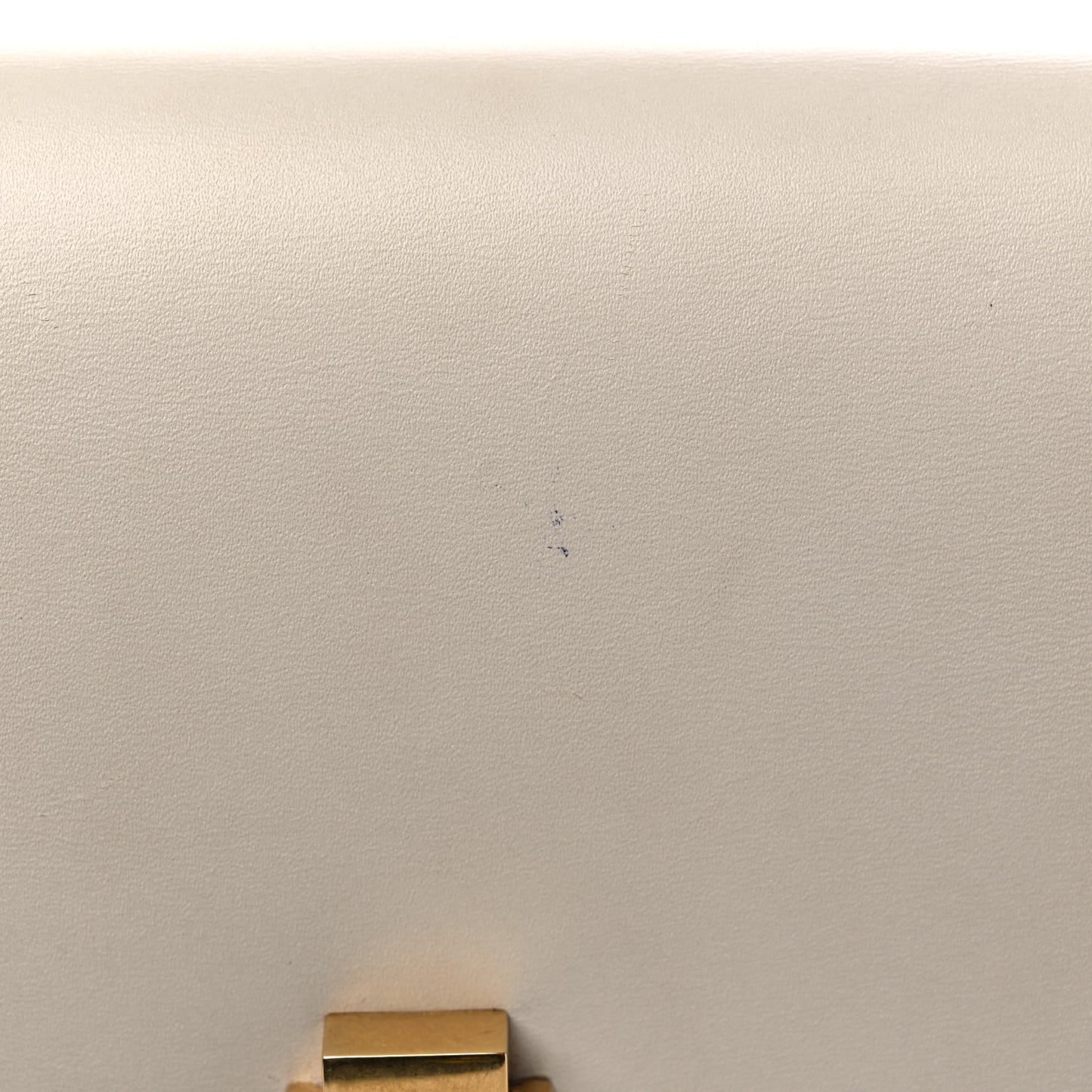 Smooth Calfskin Carre Satchel Crema Soft
