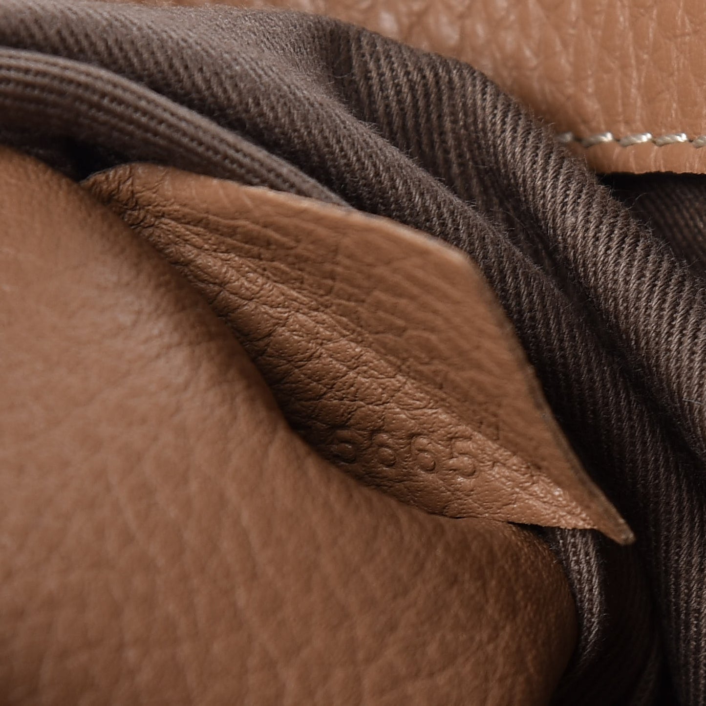 Calfskin Medium Marcie Round Crossbody Bag Nut