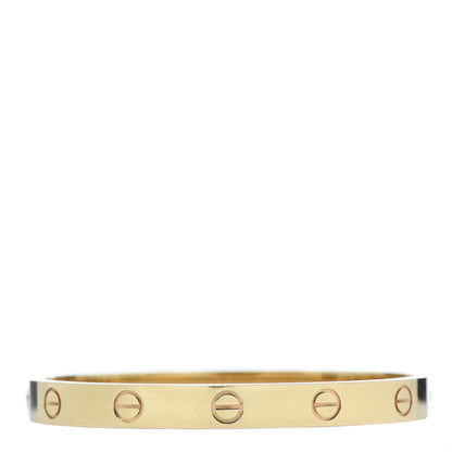 Cartier 18K Yellow Gold LOVE Bracelet 16 3 of 7